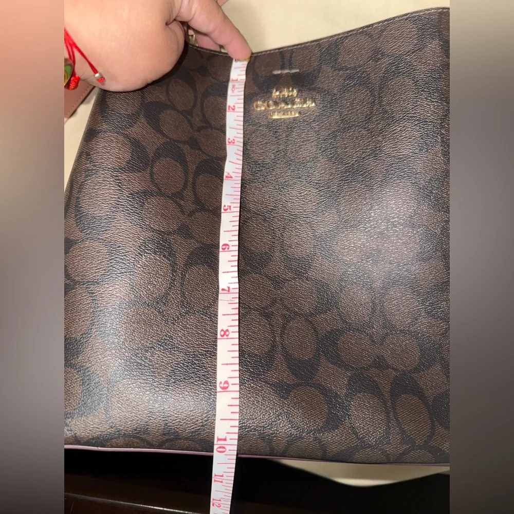 COACH Shoulder Bag Town Bag
Brown + Shell Pink - Picture 6 of 9